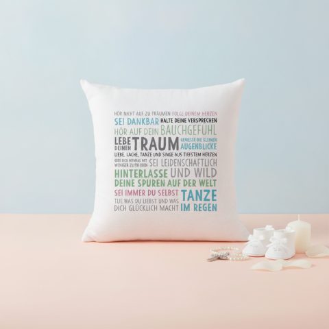 Kissen mit Spruch zur Firmung – Geschenk und Deko