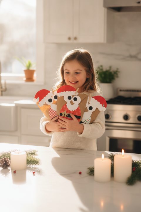 DIY-Adventskalender mit Eulen zum Selbstbefüllen