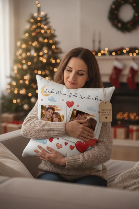 Fotokissen mit eigenem Foto – persönliches Geschenk