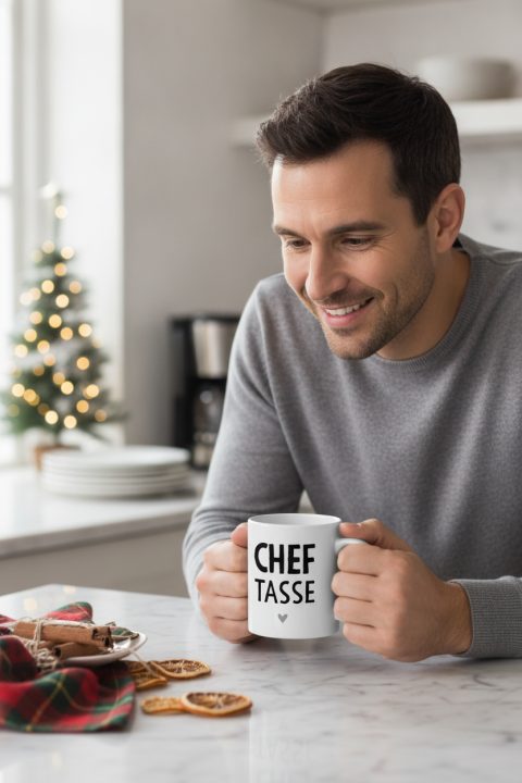 Spruch-Tasse für den Chef – Geschenk fürs Büro