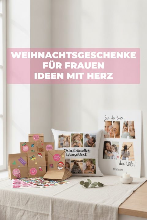 Weihnachtsgeschenke für Frauen: Ideen mit Herz