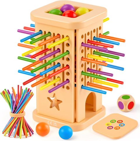 Montessori-Holzspiel für Kinder ab 3 Jahren