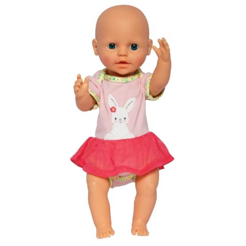 Puppenbody mit Tutu – Geschenk für kleine Puppeneltern