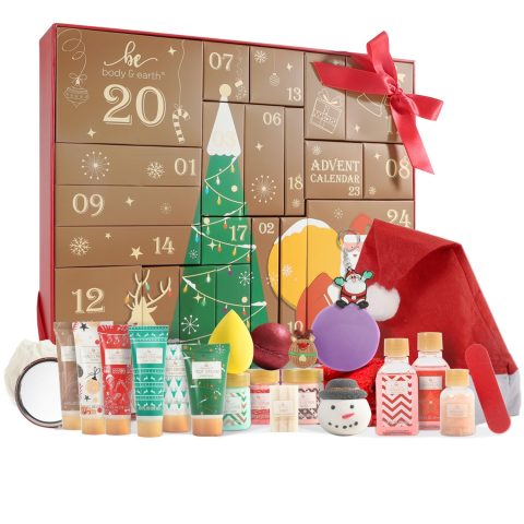 Beauty-Adventskalender für Frauen mit 24 Pflege-Überraschungen
