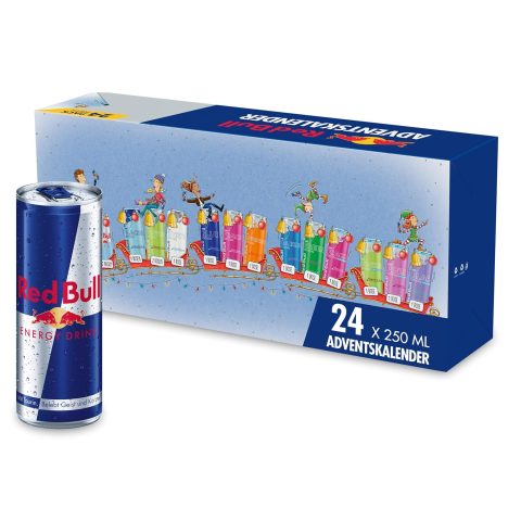 Energy-Drink-Adventskalender mit vielen Sorten