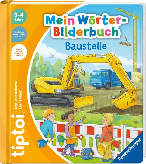tiptoi Bilderbuch Baustelle für Kinder ab 3