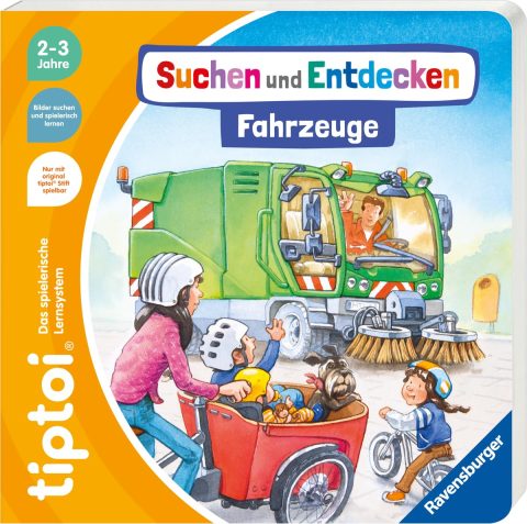 tiptoi-Pappbilderbuch Fahrzeuge für Kinder ab 2