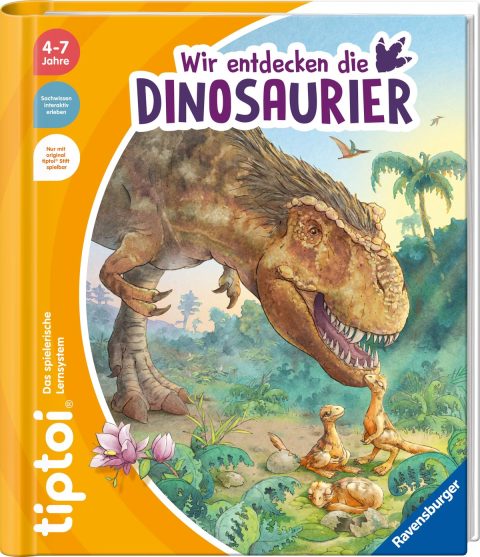 Tiptoi-Buch über Dinosaurier für Kinder ab 4