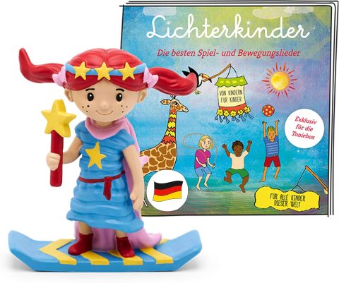 tonies Hörfigur für Toniebox, Lichterkinder – Best of Album der beliebtesten Spiel- und Bewegungslieder, Kinderlieder für Kinder ab 3 Jahren, Spielzeit ca. 50 Minuten