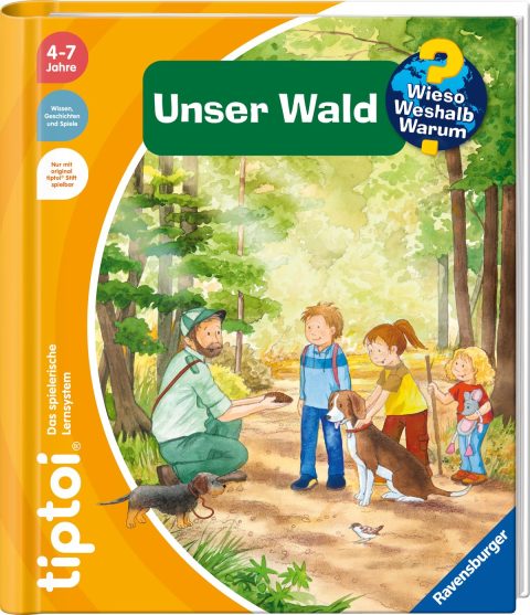 tiptoi-Buch über den Wald für Kinder ab 4