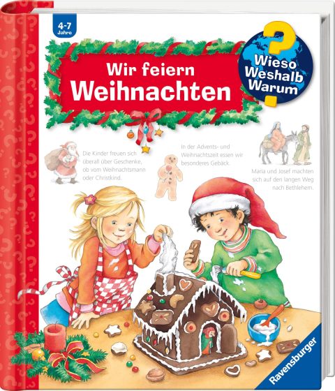Weihnachts-Sachbuch mit Klappen für Kinder ab 4