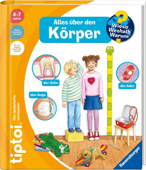 tiptoi-Buch über den Körper für Kinder ab 4
