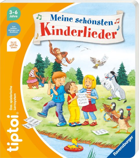 tiptoi-Liederbuch für Kinder ab 3 Jahren