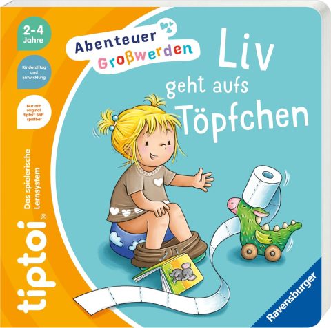 tiptoi-Pappbilderbuch zum Töpfchen-Thema für Kleinkinder