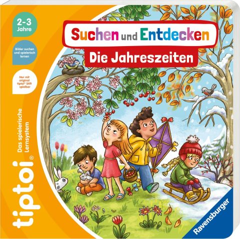 tiptoi-Buch zu den Jahreszeiten für Kinder ab 2