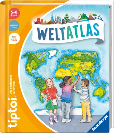 tiptoi Weltatlas – Geschenk für Kinder ab 5