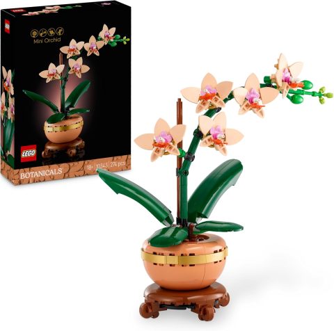 LEGO Mini-Orchidee – Bauset und Deko als Geschenk