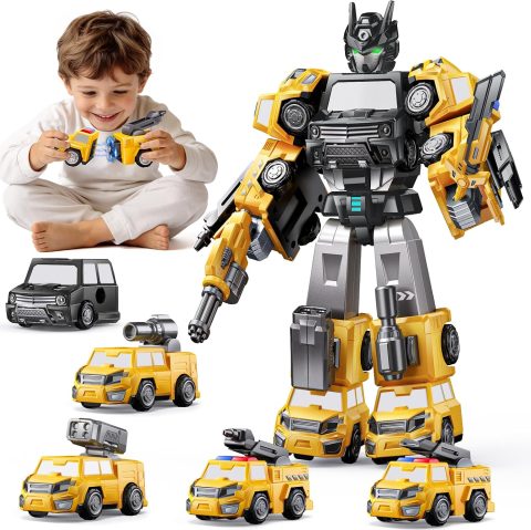 Magnetischer Verwandlungsroboter für Kinder ab 4