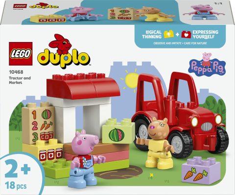 Peppa-Wutz-Bauset mit Traktor – Geschenk ab 2 Jahren