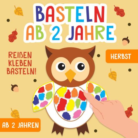 Herbst-Bastelbuch für Kinder ab 2 Jahren