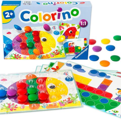 Steckspiel zum Farbenlernen für Kinder ab 2 Jahren