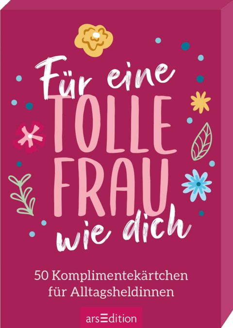 Komplimentekarten als kleines Geschenk für Frauen