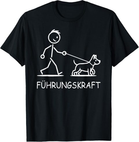 Shirt mit Hundespruch für Gassigeher mit Humor