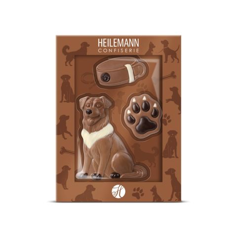 Schokoladen-Geschenkpackung für Hundefreunde