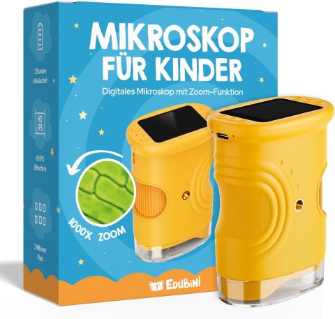 Digitales Taschenmikroskop für junge Forscher