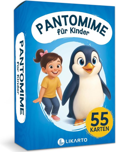 Pantomime-Kartenspiel für Kinder ab 5 Jahren