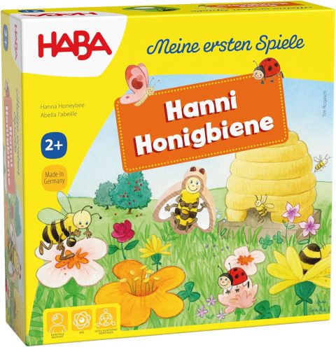 Farbwürfelspiel mit Biene – erstes Spiel ab 2 Jahren