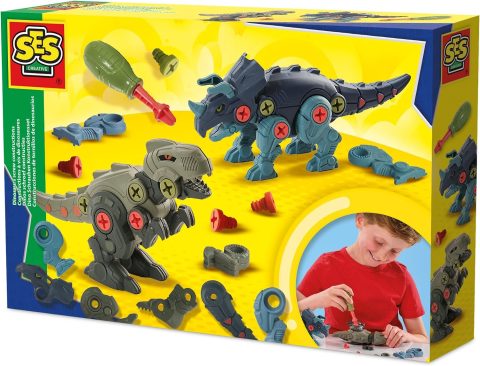 Dino-Bauset zum Schrauben für Kinder ab 5