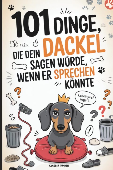 Witziges Buch für Dackelbesitzer mit Humor