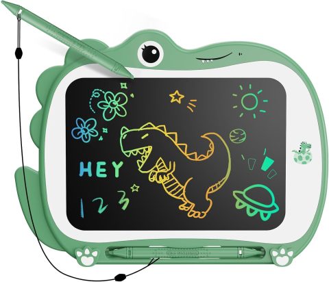 LCD-Zeichentablett im Dino-Look für kleine Künstler