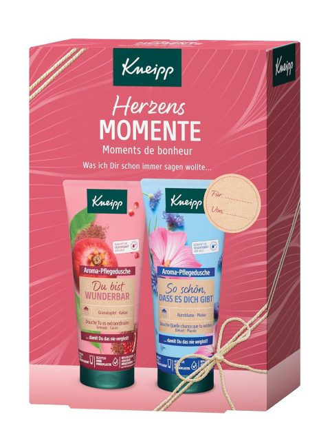 Duschset mit Komplimenten – kleines Geschenk für sie