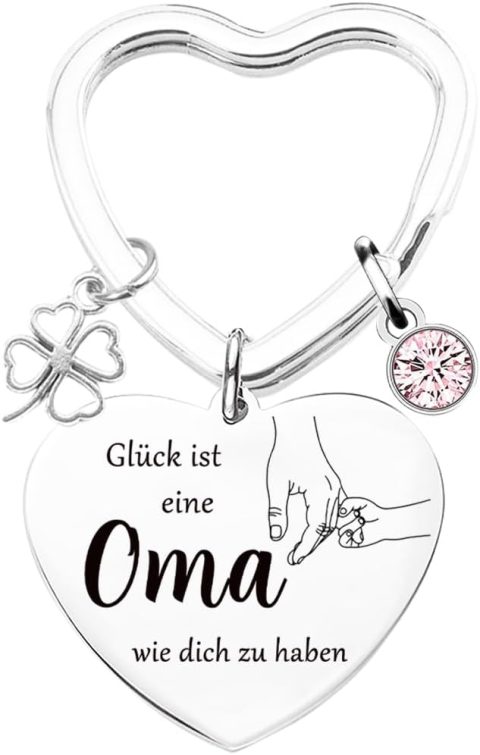 Schlüsselanhänger für Oma – kleines Geschenk vom Enkelkind