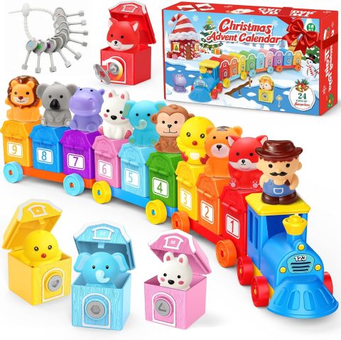 Dschungel-Adventskalender für Kleinkinder ab 1 Jahr