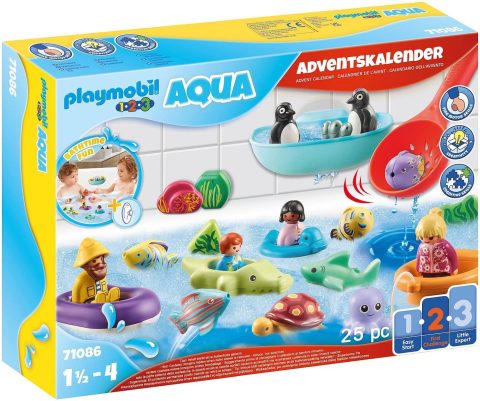 Badespaß-Adventskalender für Kleinkinder ab 1,5 Jahren