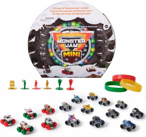 Monster Jam Adventskalender – Mini-Trucks für Kinder ab 3