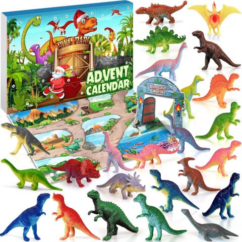 Dino-Adventskalender für Kinder – Vorfreude bis Weihnachten