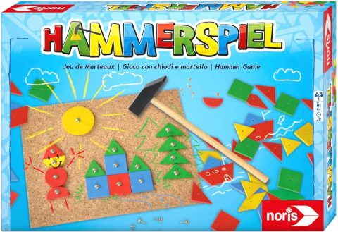 Hammerspiel aus Holz für Kinder ab 4 – kreatives Geschenk