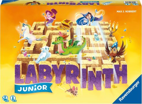 Junior Labyrinth – Brettspiel für Kinder ab 4 Jahren