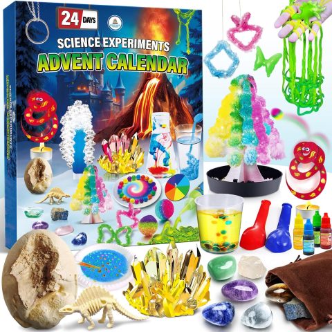 Experimente-Adventskalender für neugierige Kinder