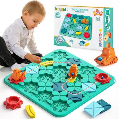 Logik-Straßenbauspiel für Kinder ab 4 – Geschenkidee