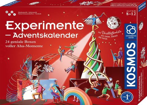 Experimentier-Adventskalender für Kinder ab 8 Jahren