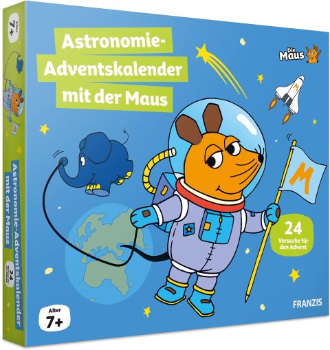 Astronomie-Adventskalender mit der Maus für Kinder ab 7