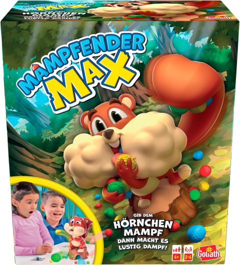 Mampfender Max – Familienspiel für Kinder ab 4 Jahren