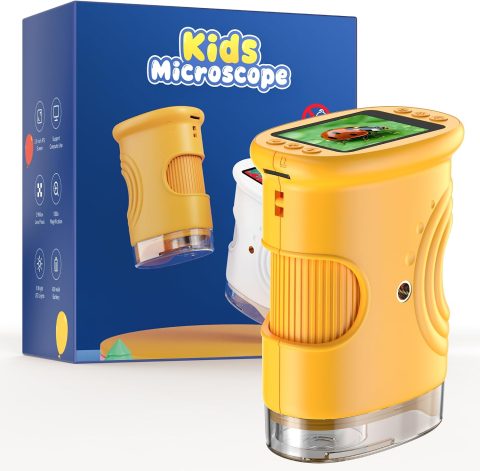Digitales Taschenmikroskop für Kinder – Entdecker-Geschenk