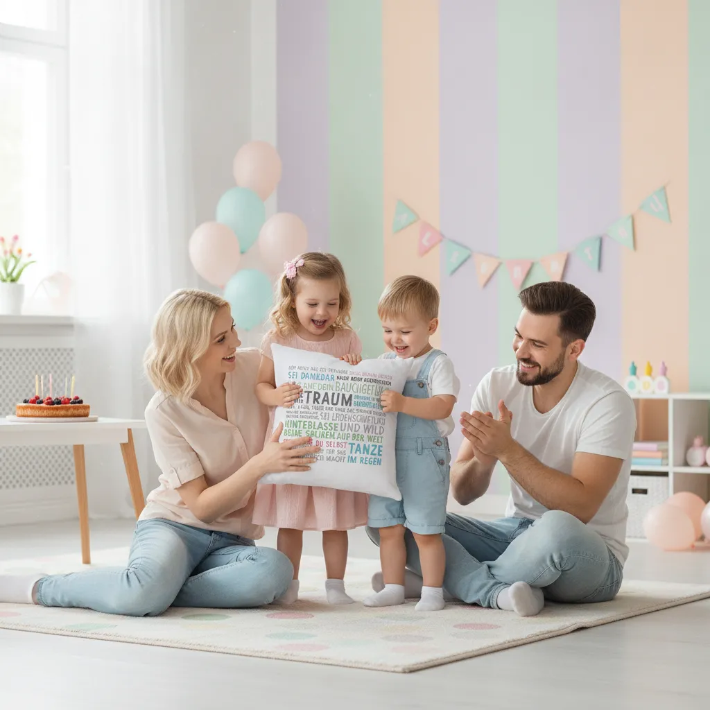 Kissen mit Spruch zur Firmung – Geschenk und Deko – Bild 2