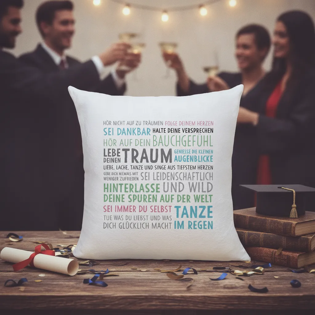Kissen mit Spruch zur Firmung – Geschenk und Deko – Bild 10